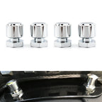 Chrome Solo Mounting Nuts Bolts for Harley Road King Road Glide Softail Fat Boy