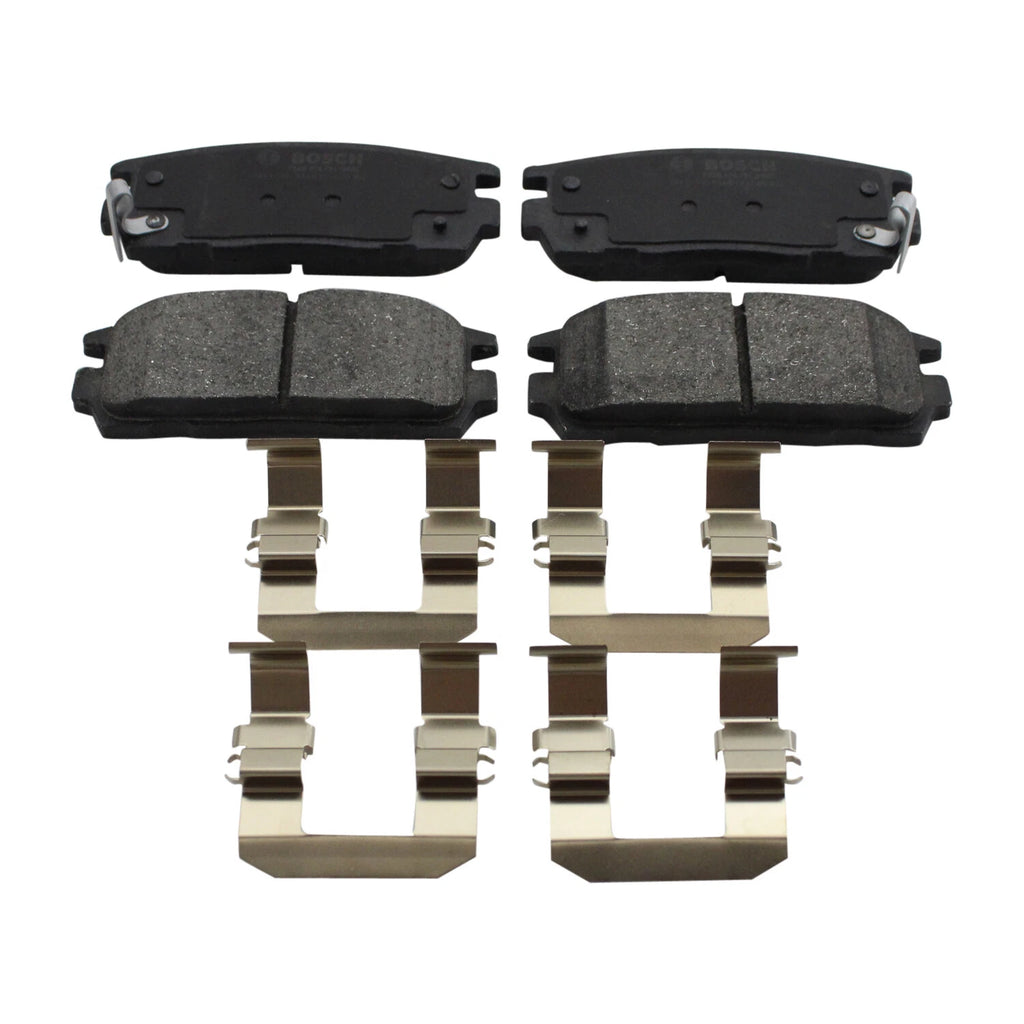 Set of 4 Bosch QuietCast Rear Ceramic Brake Pads for Equinox Terrain Torrent Vue XL-7 (2005–2014)