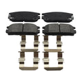 Set of 4 Bosch QuietCast Rear Ceramic Brake Pads for Equinox Terrain Torrent Vue XL-7 (2005–2014)
