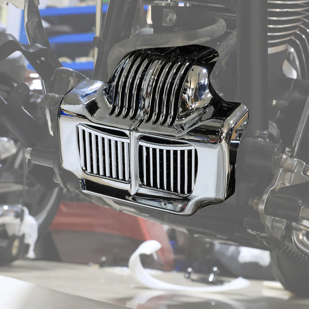 Chrome Oil Cooler Cover for Harley Touring Models (2011–2016)