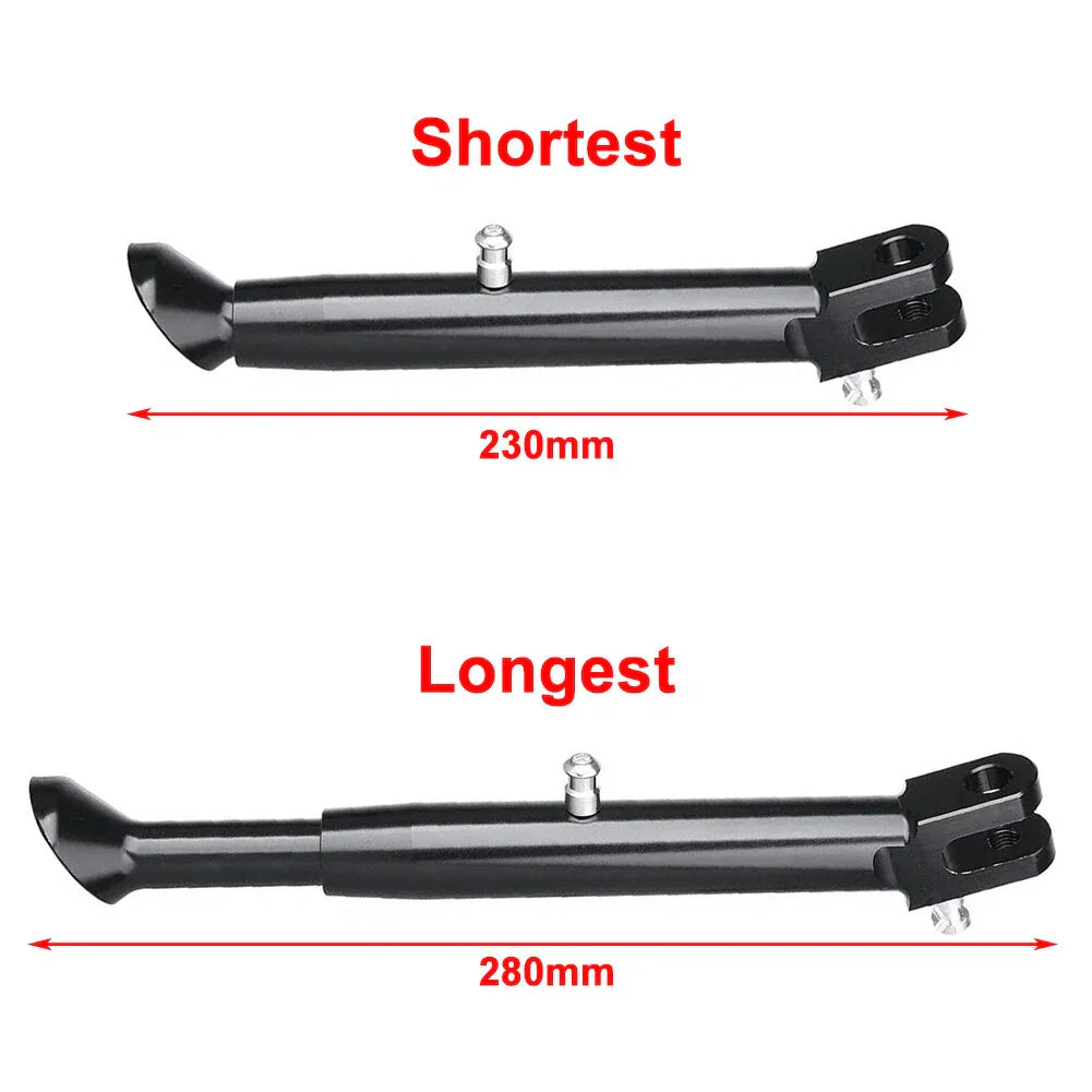 Black Adjustable Side Kick Stands for KAWASAKI ZX14R (2006-2014)