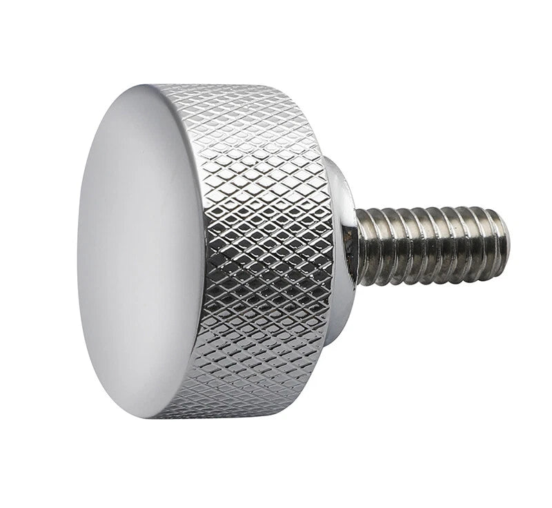 Chrome Seat Bolt for Harley Touring, Softail, Dyna, Street Glide (Fits 1/4-20)