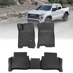3D Waterproof Floor Mats Liners for Chevrolet Colorado/GMC Canyon (2023–2025)
