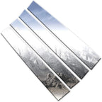 Luxury FX Stainless Steel Pillar Post Trim 4pc for Buick Rainier (2005–2007)