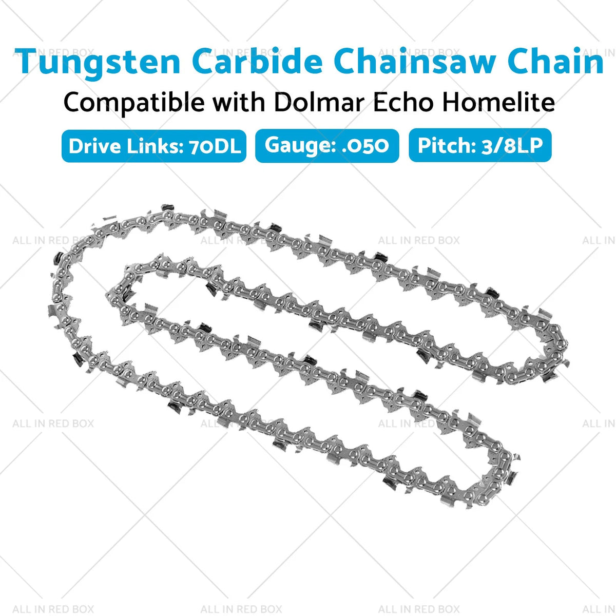 20" Chainsaw Chain Blade for Dolmar Echo Homelite Ryobi 40V (RY4051)