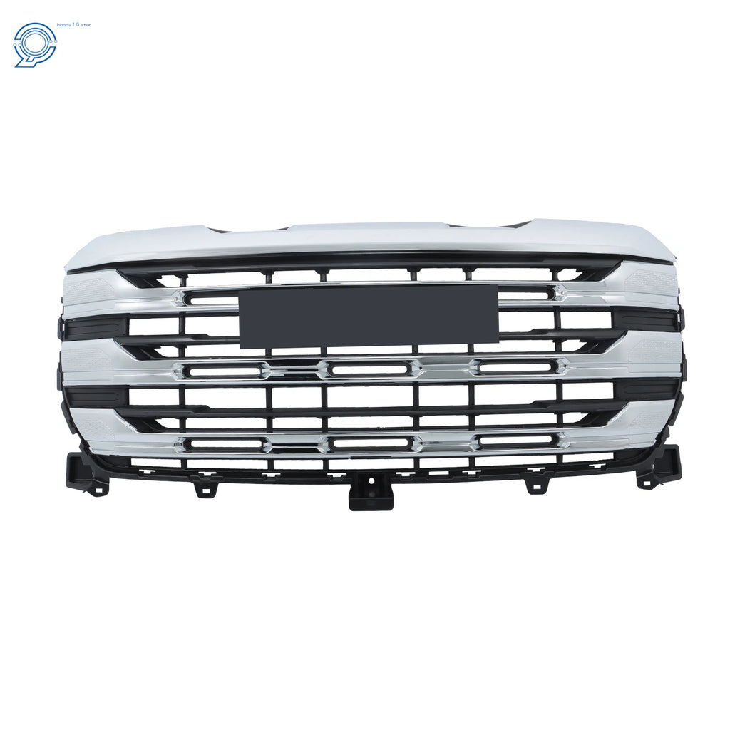 Chrome Front Upper Bumper Grille for GMC Sierra 1500 SLE (2022-2024)