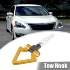 Tow Hook Towing Bar for Honda (2010–2020) - Gold Tone Triangle Shape