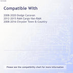 Replacement Polypropylene Rear Bumper Cover Support for See Compatibility Chart (2011–2018)