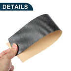 8 Pcs Door Pillar Window Trim for Toyota BZ4X (2022–2023) Carbon Fiber Black