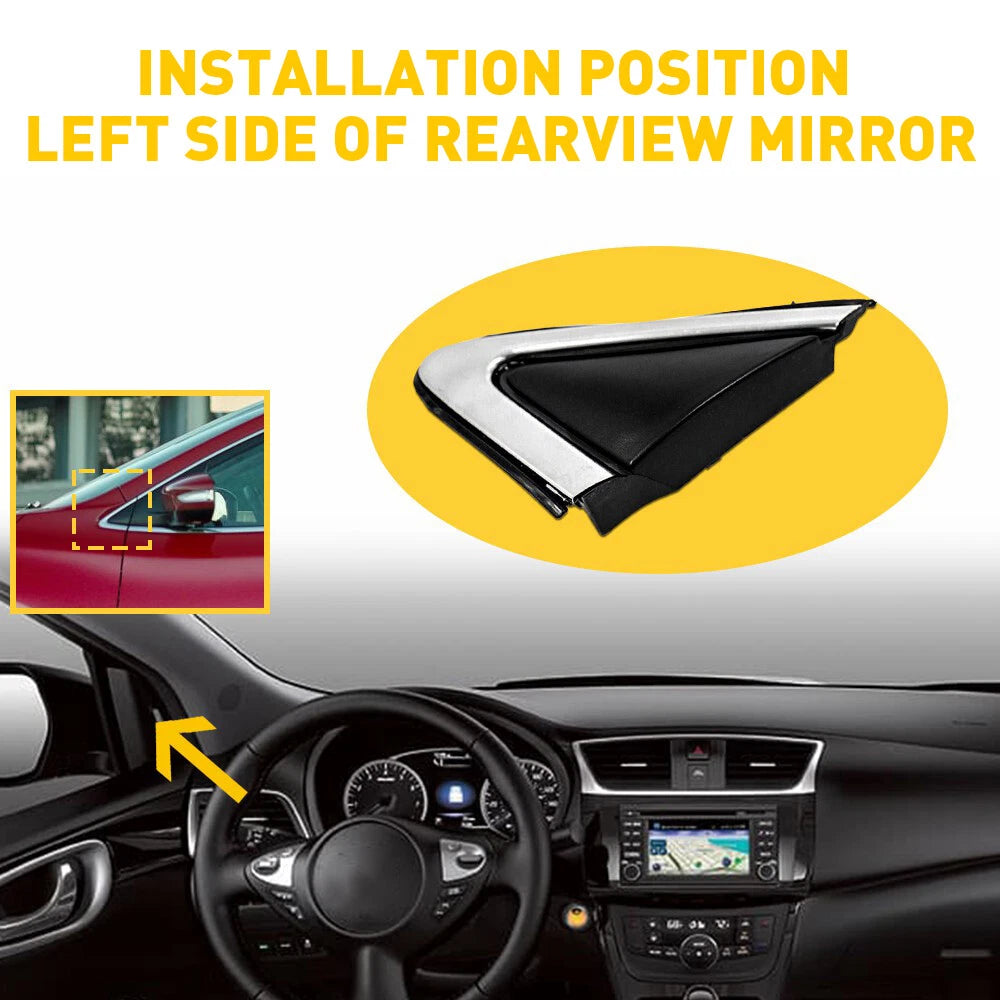 Front Left Fender Trim for Nissan Sentra (2013â2019)