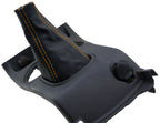 Manual Shift Boot for Chevrolet Cobalt (2005–2010) Yellow Stitch Vinyl Leather