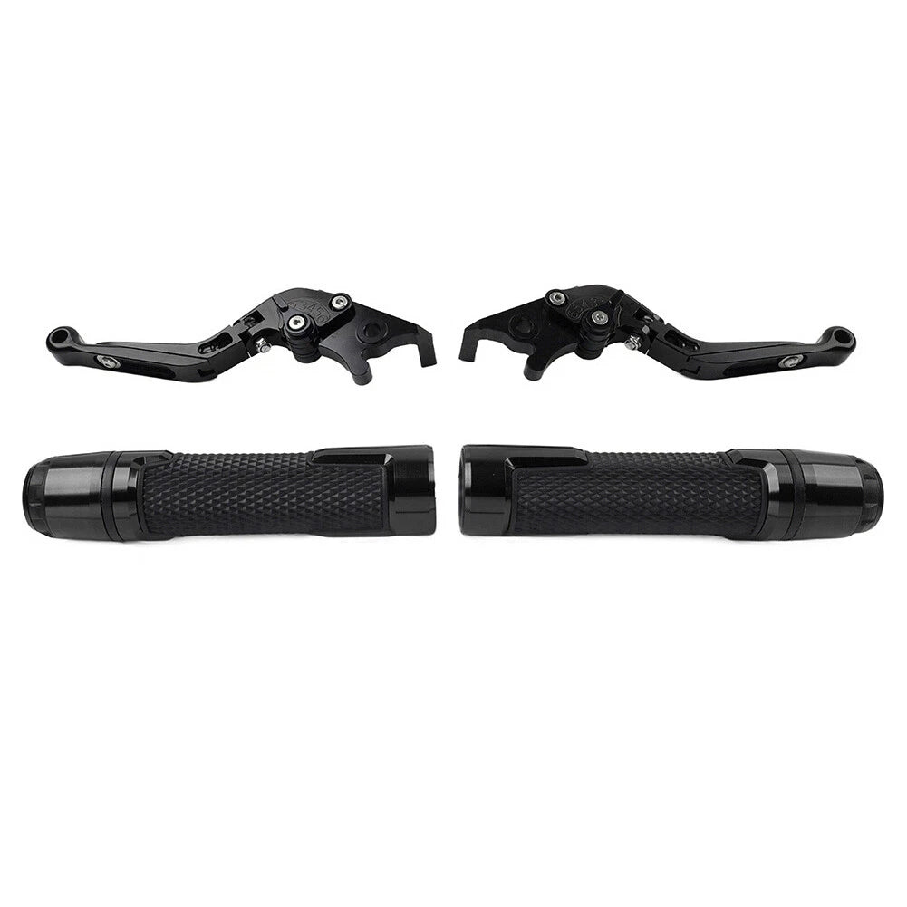 Brake Clutch Levers Handlebar Grips Set for Suzuki GSR750 (2011–2016)