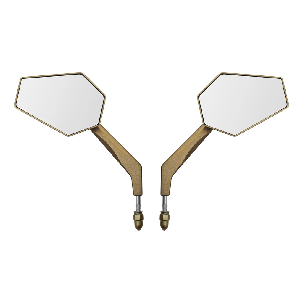 Gold Rear-View Mirrors for Harley CVO Road Glide ST (2023–2024)