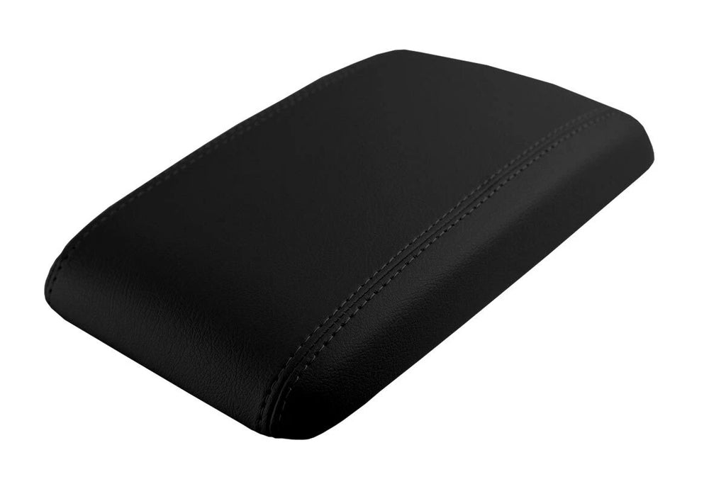 Leather Console Lid Armrest Cover for Cadillac DTS (2006–2011) Black