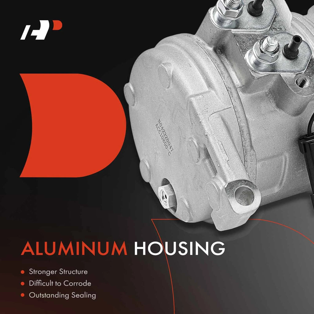 A/C Compressor with Clutch for Dodge Ram 1500 (2002-2008)