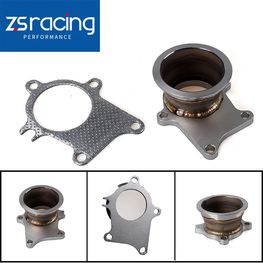 Turbo Dump Flange Conversion Adapter Kit for T3 T3/T4 5 Bolt