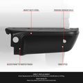 Passenger Side Rear Bumper End for Ford F-250 SD (2008–2016) w/ Sensor Holes