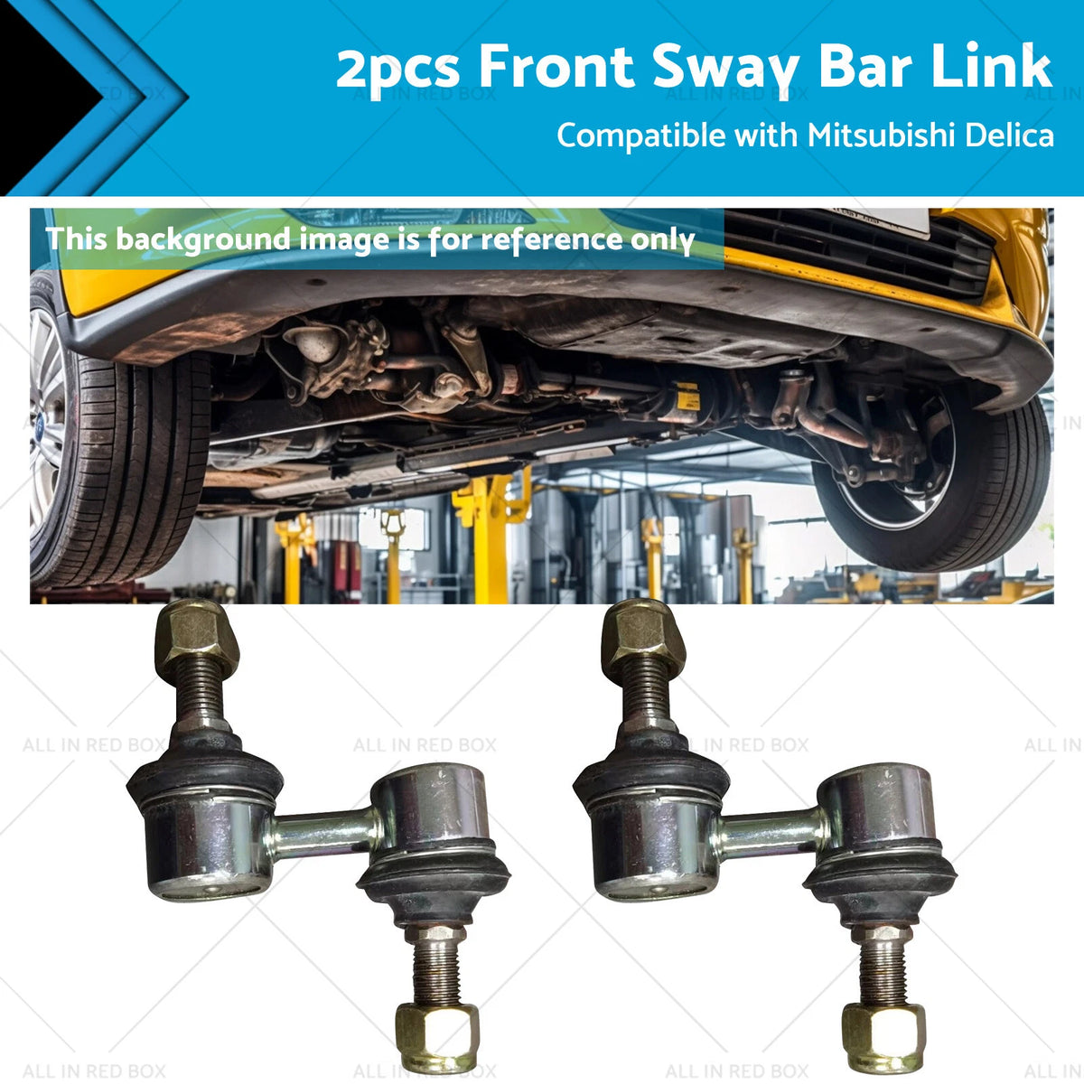 2X Front Stabilizer Sway Bar Link for Mitsubishi Delica PD8W (1994–2004)