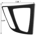Carbon Fiber Interior Gear Shift Panel Cover Trim for BMW 3 Series (F30)