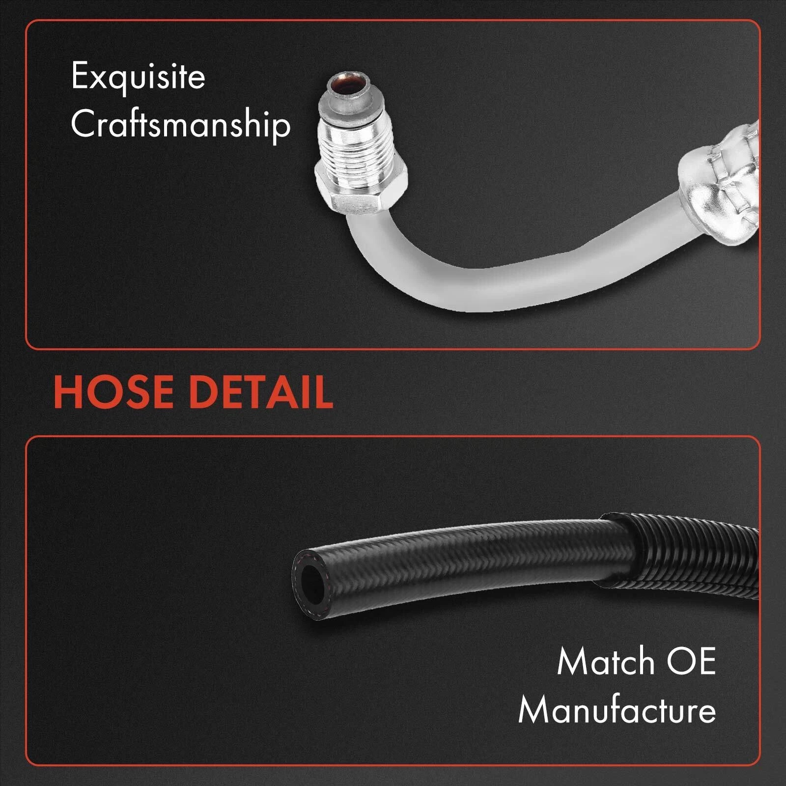 Power Steering Return Line Hose Assembly for Chevrolet Malibu Classic (1978–1983)
