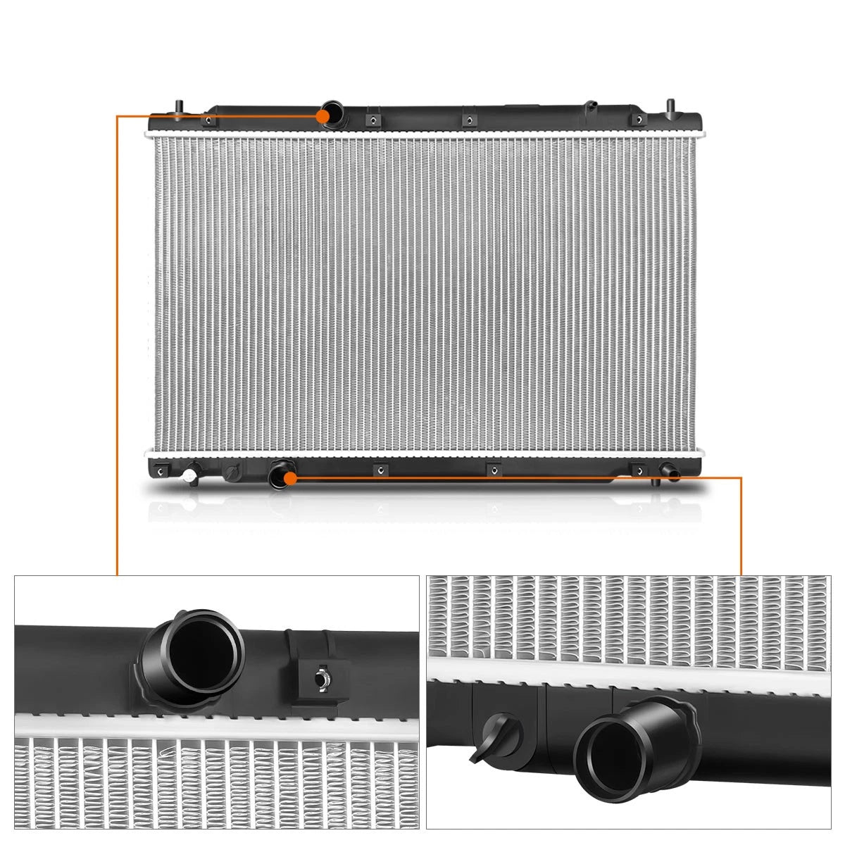 Aluminum Core Cooling Radiator DPI-13626 for Honda CR-V (2017–2020)