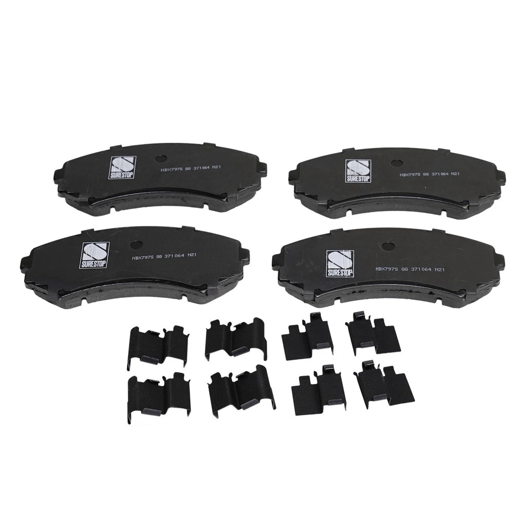 Front Brake Disc Rotors and Pads Kit for Mitsubishi Endeavor (2004–2011)