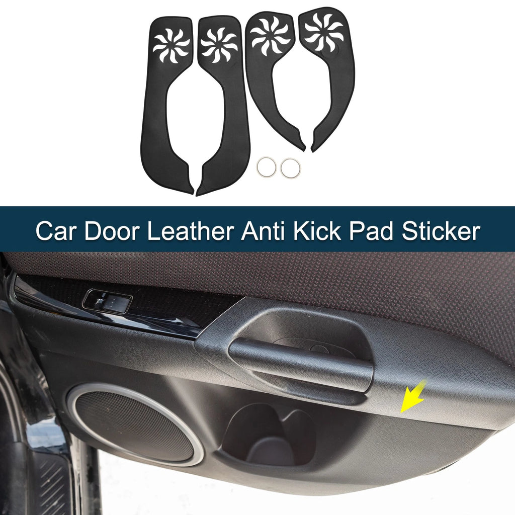 Set of 1 Car Door Leather Anti Kick Pad Sticker for Audi A7 S7 (2009–2015)