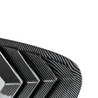 Carbon Look Rear Window Scoop Shutter Vent Covers for BMW 1Series (2005–2011)