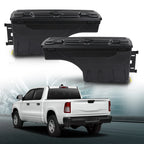 Set of 2 Truck Bed Storage Tool Boxes for Dodge Ram 1500 (2019–2021)