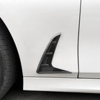 2X Carbon Look Side Fender Vent Duct Trim for BMW 3-Series G20 G21 (2019–Present)