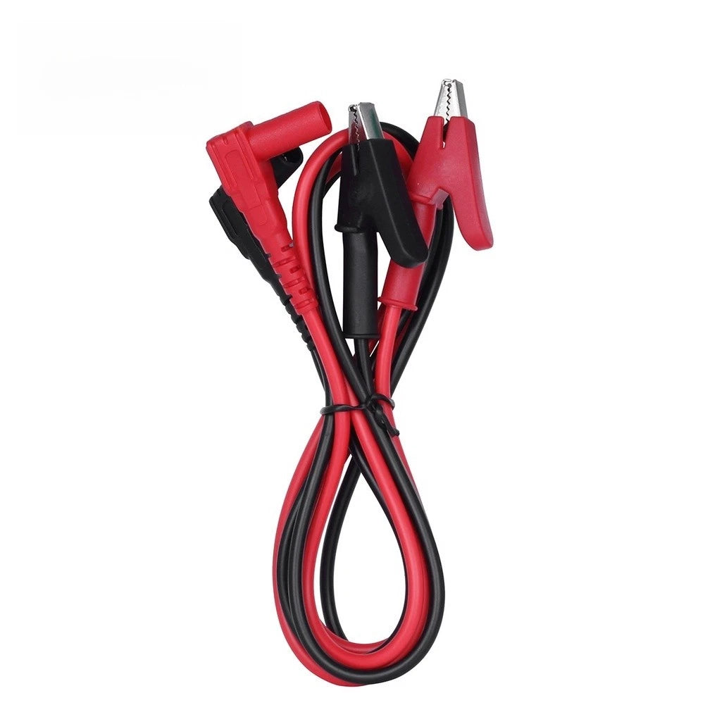T1101 Test Clip for Multimeter (12.6 Inch) - Silicone Insulated Probe Clips