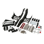 One Touch Opening Saddlebag Latch Lids Hardware Cover Kit for Harley (2014–2024)