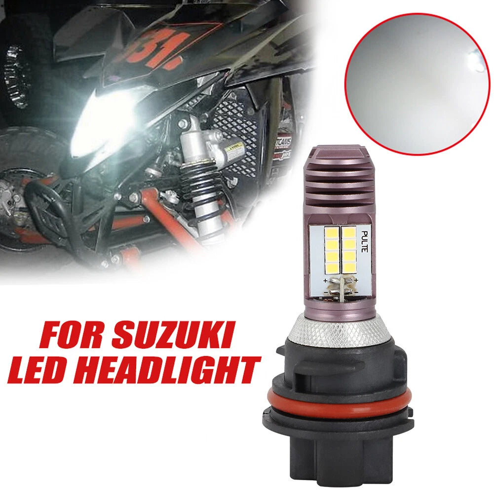 LED Headlight Bulb for Suzuki Quadsport Racer LTZ 250 400 LTR 450 (2004–2009) 12217 09471
