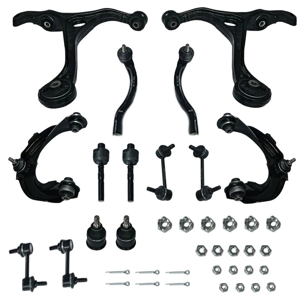 Control Arms with Ball Joints & Sway Bar End Links for Honda Accord (2003–2007) TSX (2004–2008)