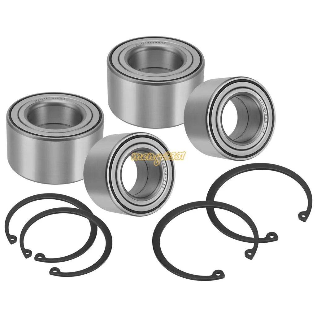 Front & Rear Wheel Bearings Ring Kit for Polaris Ranger 500, Ranger Crew 500 (2001–2022)