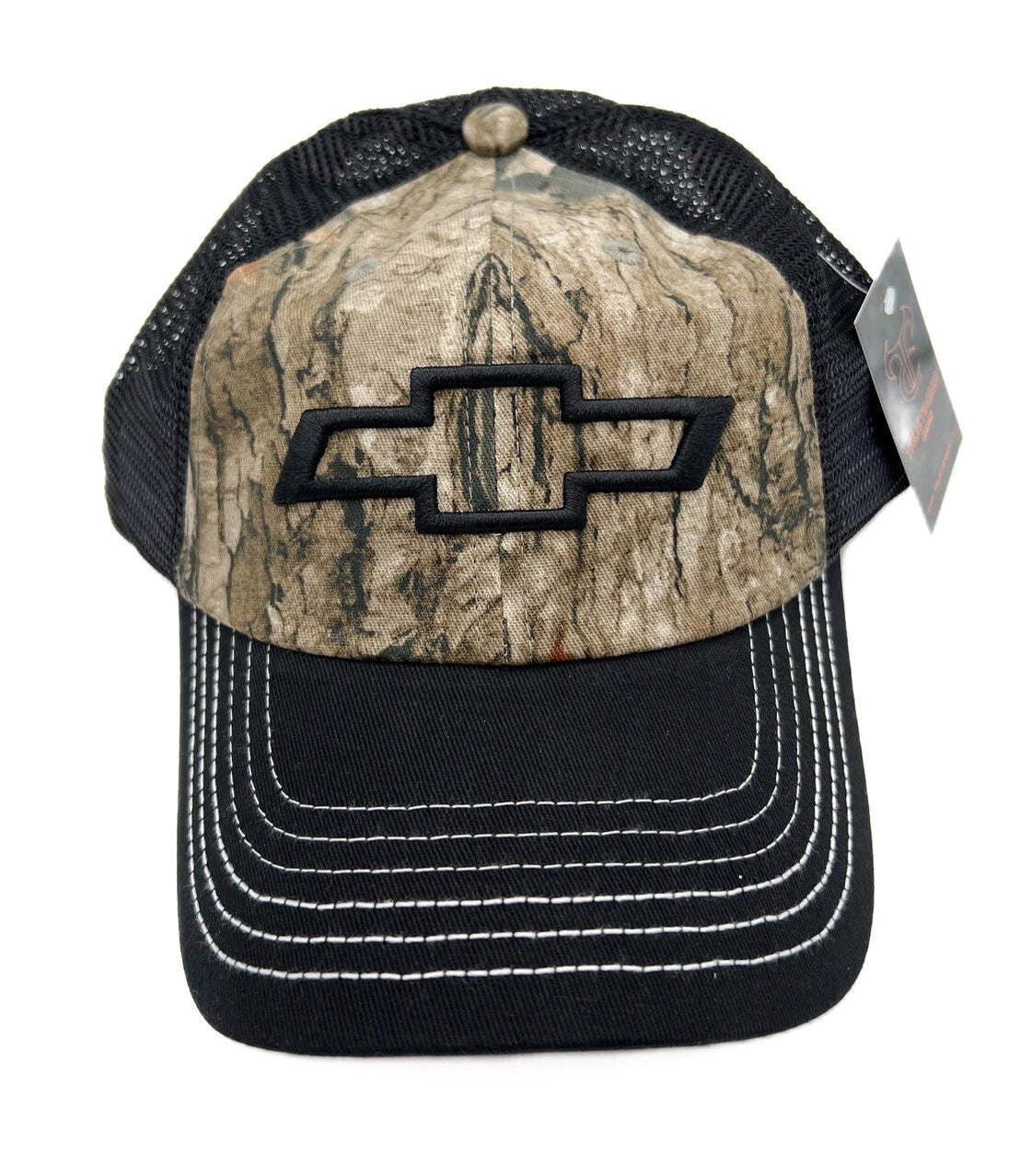 Chevrolet Performance Bowtie Hat with Black Mesh Camo for Chevrolet (2005–2025)
