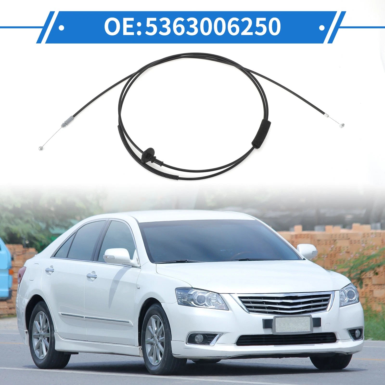 Hood Release Cable No. 5363006250 for Toyota Camry (2017–2025)