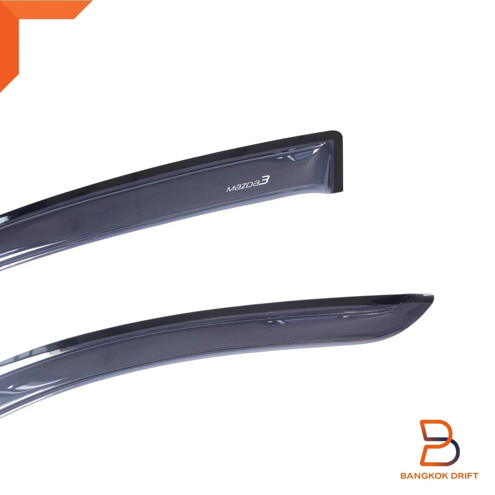 Weather Shield Window Visor Rain Guard for Mazda 3 BK Sedan (2003-2009)