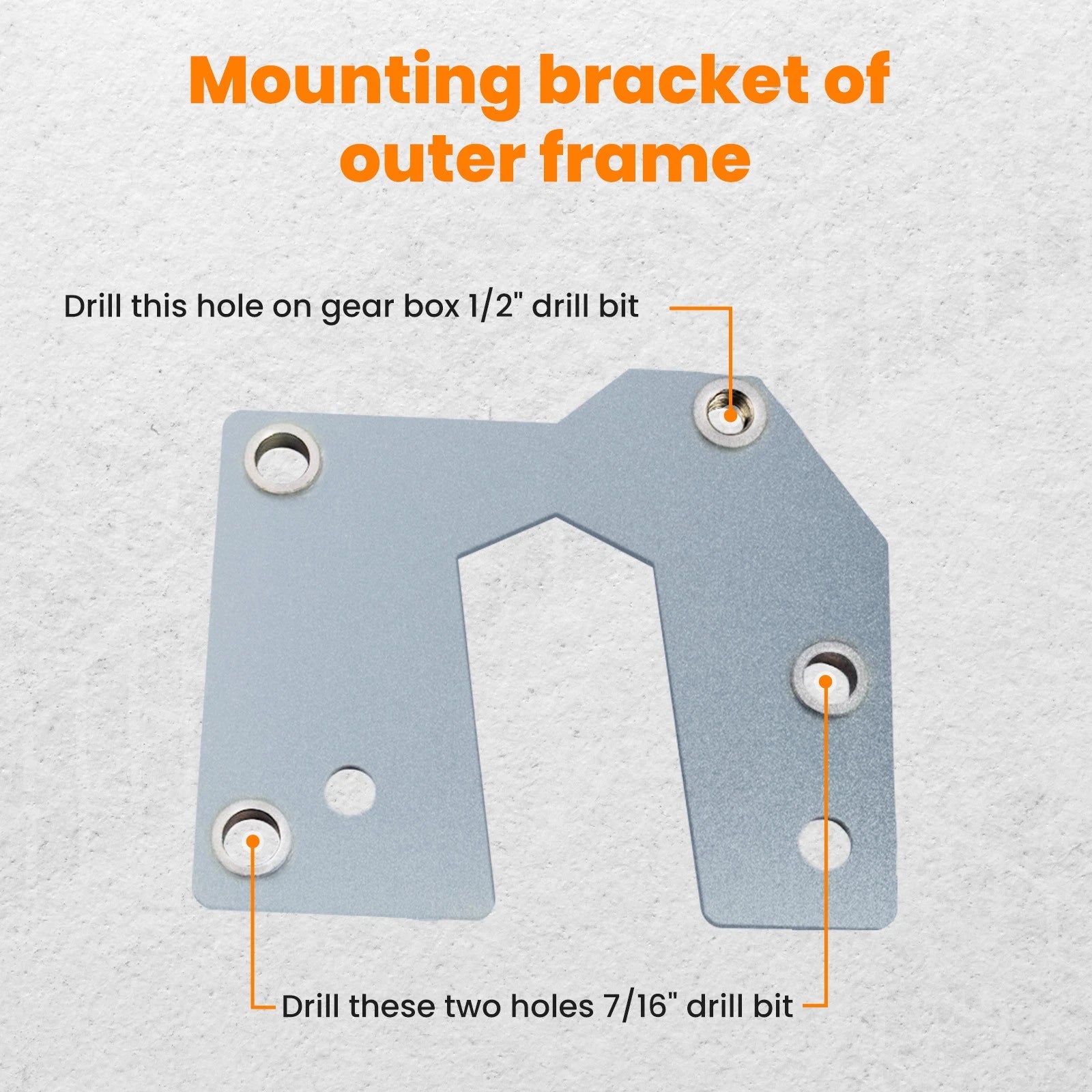 Mounting Bracket Kit for Chevy C10 (1960–1966) Power Conversion, Hardware Included