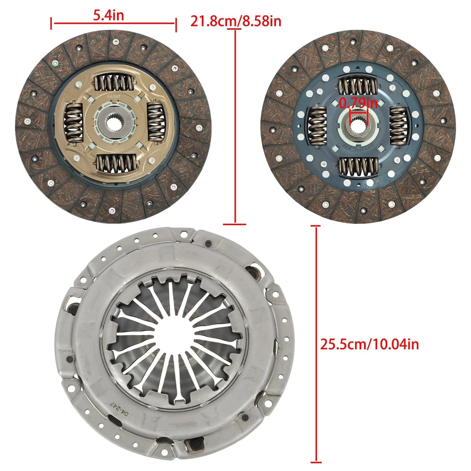 Clutch Kit for Chevrolet Optra (2004–2007) & Suzuki Forenza (2004–2008) 2.0L