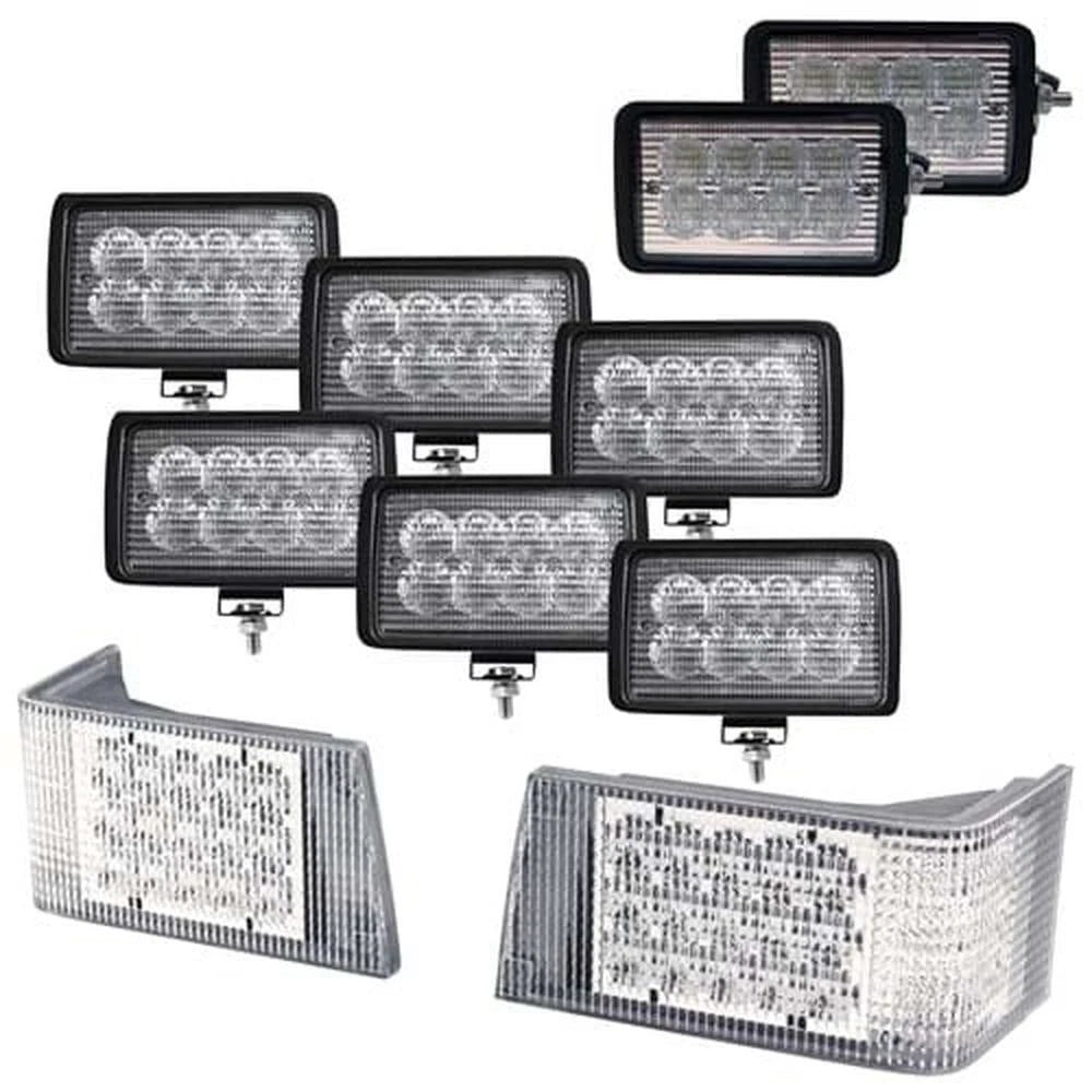 Cree LED Hi-Lo & Flood Beam Light Kit for Case IH 7110 7120 (8302234)