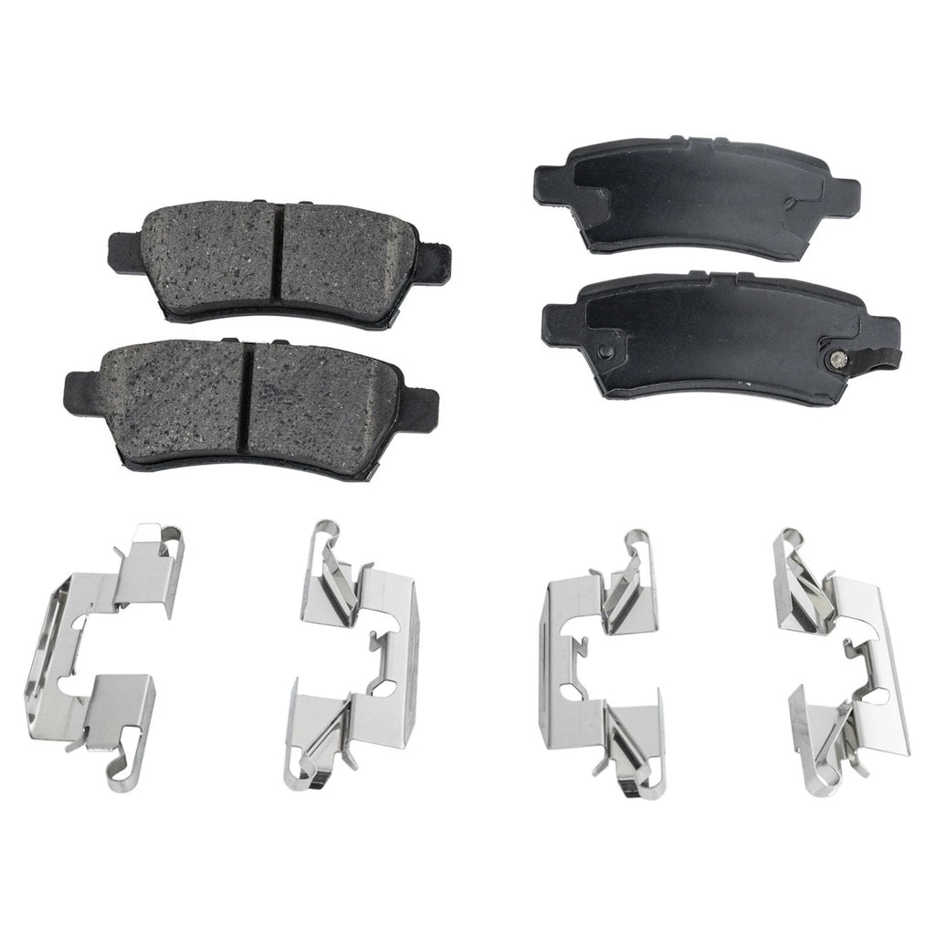 Front and Rear Brake Disc Rotors and Pads for Nissan Pathfinder (2005–2012)