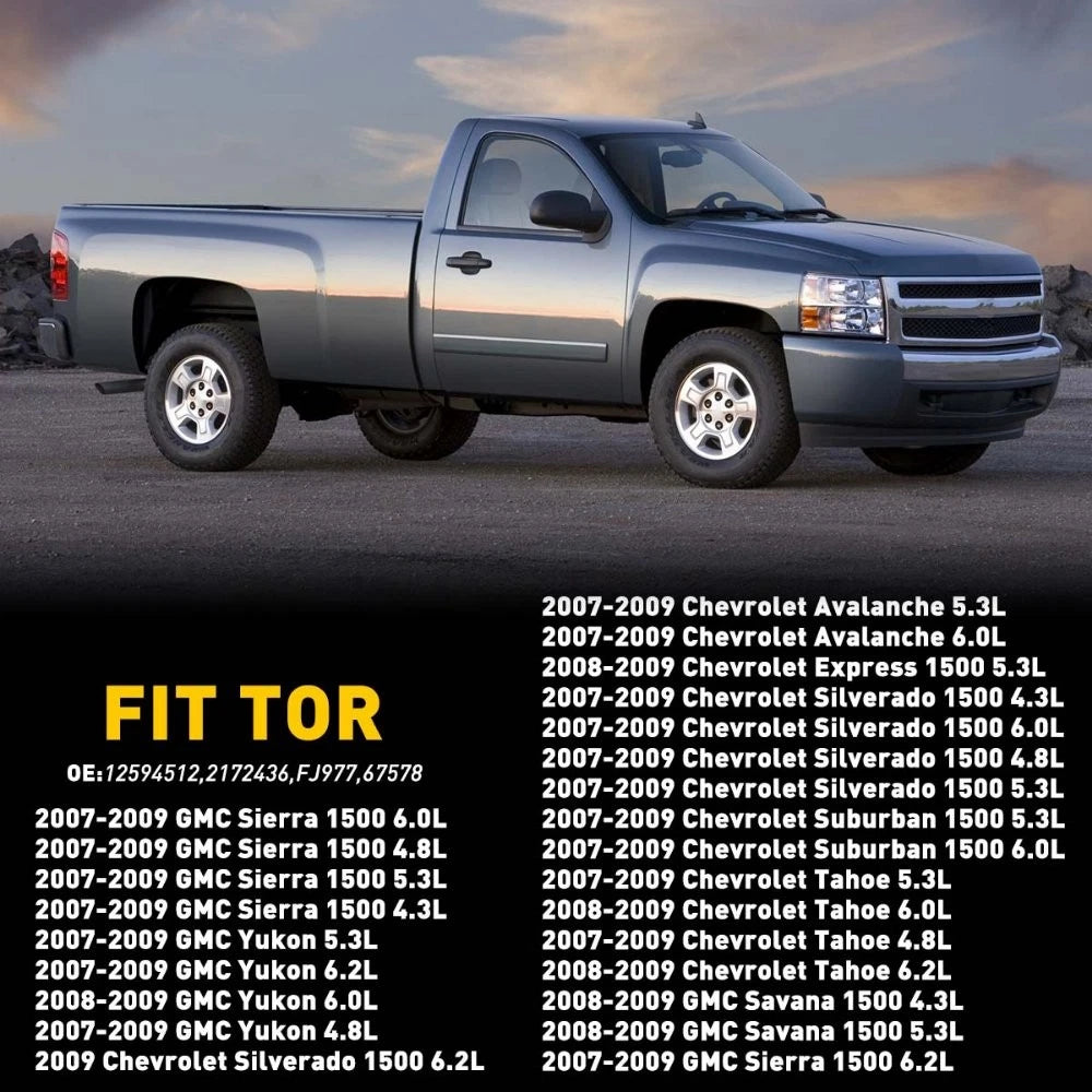 8X Fuel Injector for Chevrolet Express, Silverado 1500, GMC Sierra, Yukon (2003–2014)