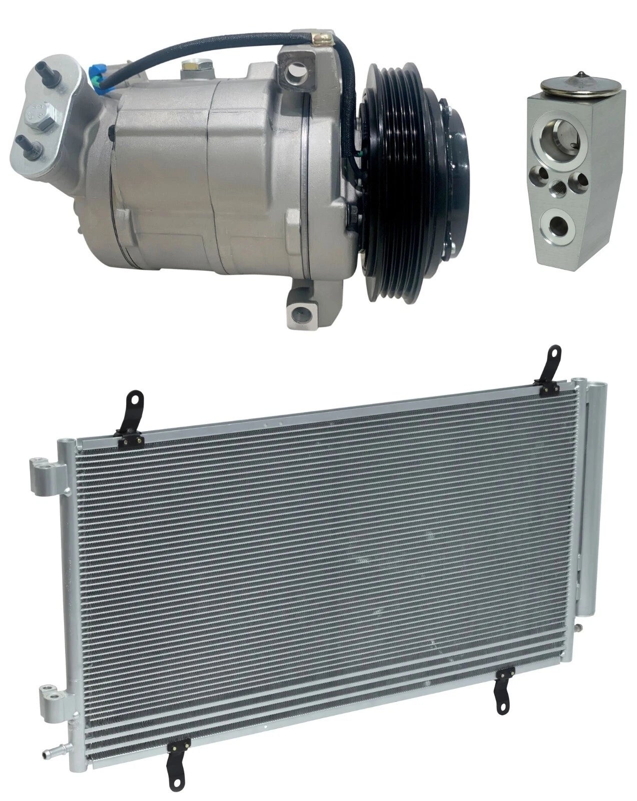 AC Compressor Kit with Condenser for Chevrolet Camaro 6.2L (2012–2015)