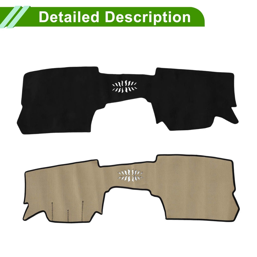 Dashboard Cover Mat for Mazda CX-30 (2020–2024) Sun Protector Pad Black
