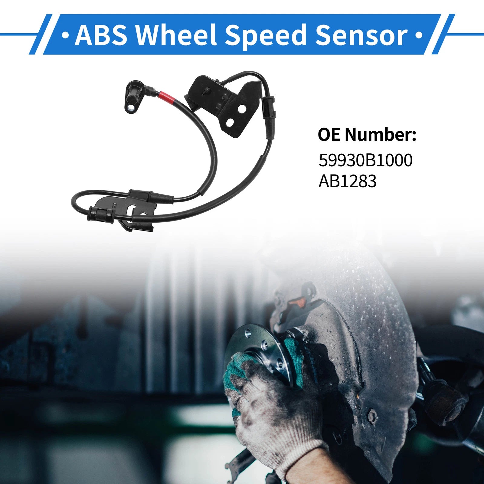 ABS Wheel Speed Sensor No. 59930B1000 for Hyundai Genesis G80 (2015–2020)