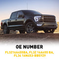 Rear Cap End Right Passenger Side Running Board for Ford F150 (2015–2022)