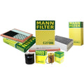 2X Mann Oil Air Carbon Cabin Fuel Filter Service Kit for W164 X164 W251
