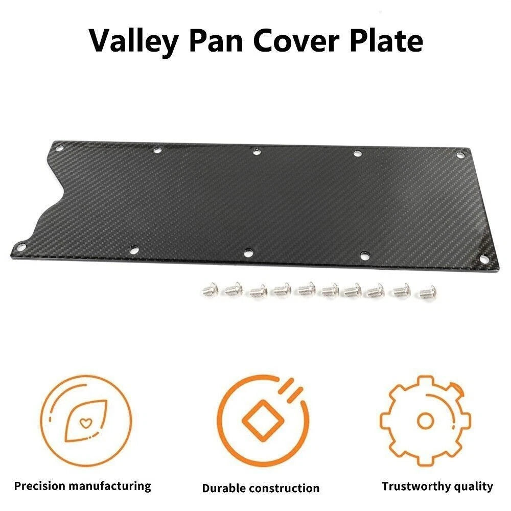 Carbon Fiber Billet Valley Pan Cover Plate for LS Gen III (LS1, LS6)