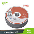 50 Pack Cut-off Wheels for Metal & Stainless Steel (4.5"x.040"x7/8")